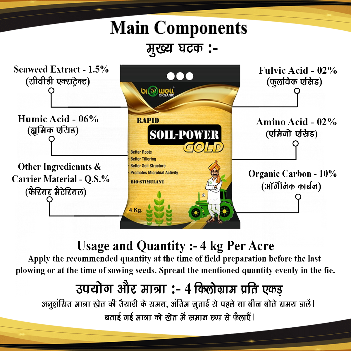 Rapid Soil Power Gold